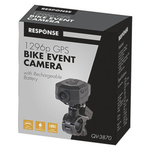 Response 1296p Event Camera with GPS for Bikes - QV3870