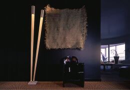"Bamboo" floor standing light fitting - 4