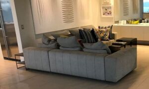 Designer Italian three pieces sectional lounge - 2
