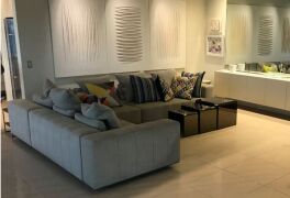 Designer Italian three pieces sectional lounge