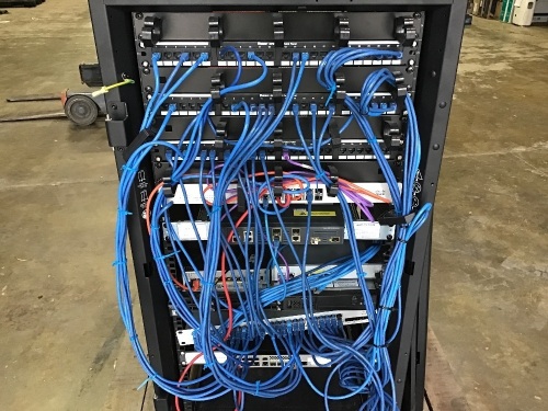 APC Server Rack & Network Components