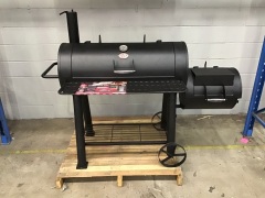 Char-Griller Competition Pro Offset Smoker Charcol Grill - 2