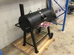 Char-Griller Competition Pro Offset Smoker Charcol Grill - 3