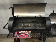 Char-Griller Competition Pro Offset Smoker Charcol Grill - 4
