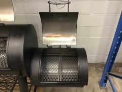 Char-Griller Competition Pro Offset Smoker Charcol Grill - 5