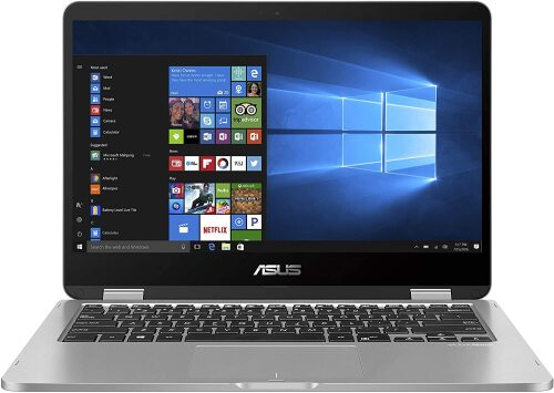 Asus 14" Vivobook Flip Laptop Intel Celeron Grey TP401MA
