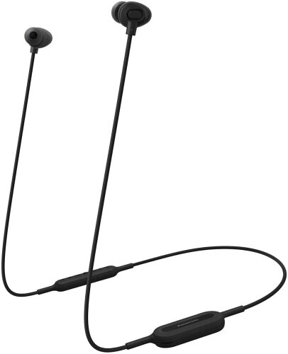 Panasonic RP-NJ310B Bluetooth Wireless In-Ear Comfortable Fit Headphone black and JBL TUNE110BT White Headphone combo pack
