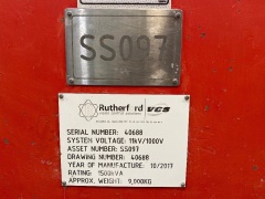 SS097 - 2003 Rutherford Power Skid Mounted Substation - 1500kVA, 11000/1000V - 10