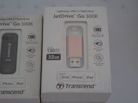 Quantity of 22 x Transcend Jetdrive Go 300 Flash Drives