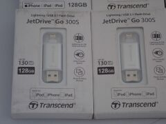 Quantity of 22 x Transcend Jetdrive Go 300 Flash Drives - 12