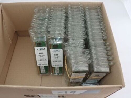 Quantity of approximately 49 x 8gb Ram