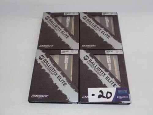 Quantity of 4 x 16gb Gaming Ram Kits