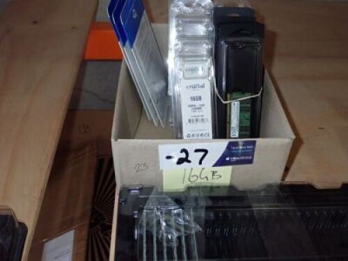Quantity of 29 x 16gb Laptop Ram