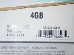 Quantity of 78 x Assorted 4gb Laptop Ram - 5