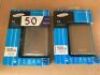 Quantity of 2 x 500gb Samsung Portable External Drives