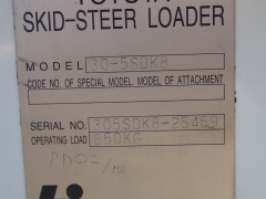 2018 Toyota Skid Steer Loader (Location: Haigslea, QLD) - 29