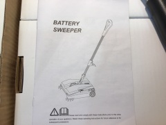 Commercial Battery Powered Sweeper - 2