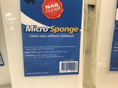 Bulk Lot Cleaning Supplies - Micro Fibre Cloths, Micro Sponges and Wipes - 2