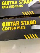 3 x Hercules Guitar Stands, Model: GS415B Plus - 2
