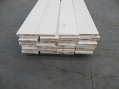 205.2 Lineal Metres of 125 X 19 PRIMED Pack number: HW2535 6A - Rubber wood - 2