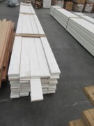 570 Lineal Metres of 110 X 19 PRIMED Pack number: HW2532 9A/9B - Rubber wood