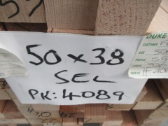 579 Lineal Metres of 50 X 38 SEL Pack number: 4089A - Vic Ash - 3