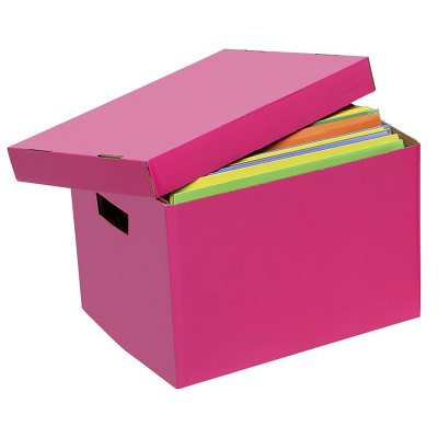 MARBIG ARCHIVE BOX PINK