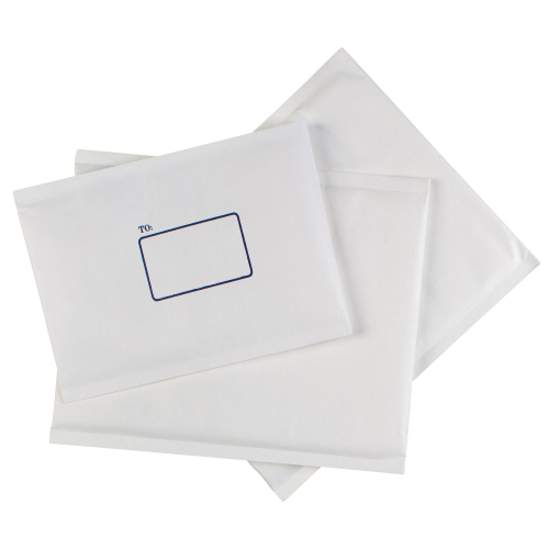 CUMBERLAND BUBBLE LINED PAPER MAILER 300 X 405MM WHITE PK5