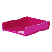 ESSELTE KALIDE DOCUMENT TRAY PINK