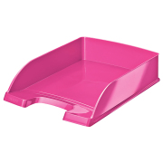 LEITZ DOCUMENT TRAY WOW PINK