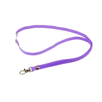 REXEL ID SOFT TOUCH LANYARD PURPLE