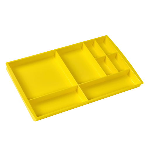 ESSELTE NOUVEAU DRAWER TIDY YELLOW