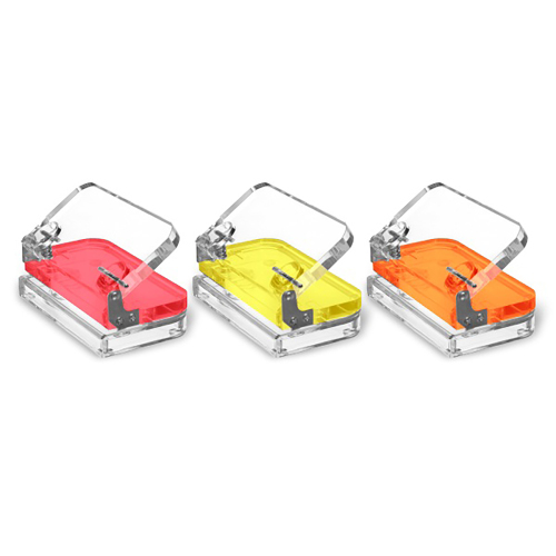 COLOURHIDE GLO 2 HOLE PUNCH YELLOW