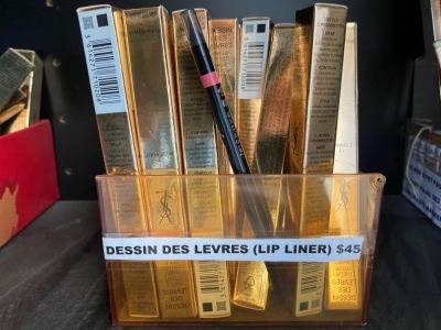 YvesSaintLaurent Lip Liner. Approx 40 x Dessin Des Levres - The Lip Styler, assorted colours, RRP$45ea