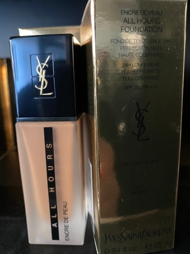 Approx 10 x YvesSaintLaurent All Hours Foundation, 25ml in various colours