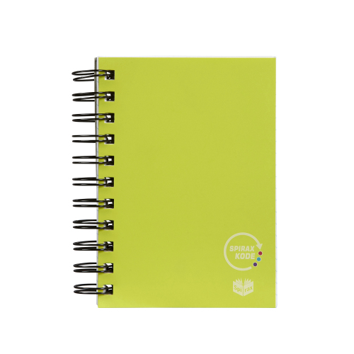 SPIRAX KODE P962 SOLID NOTE BOOK 148X105 400 PAGE GREEN