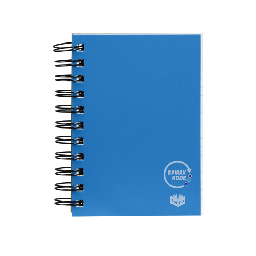 SPIRAX KODE P962 SOLID NOTE BOOK 148X105 400 PAGE BLUE