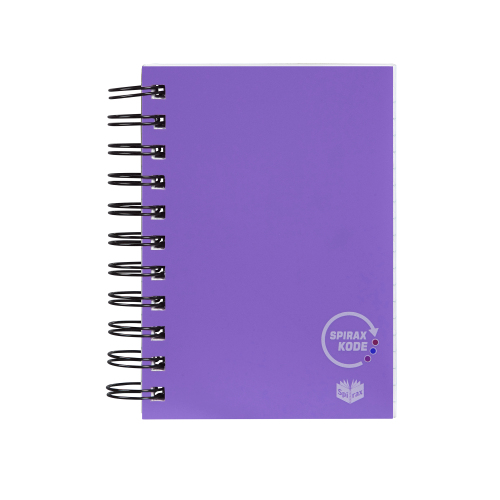 SPIRAX KODE P962 SOLID NOTE BOOK 148X105 400 PAGE PURPLE