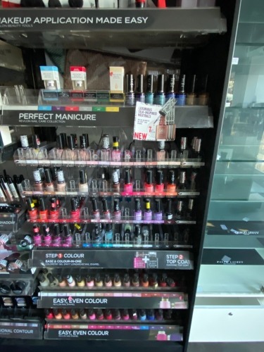 Assorted Revlon Nail Polishes. Approx 70 assorted colours