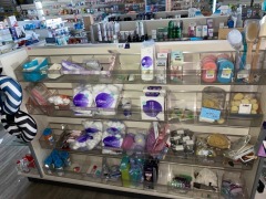 Approx 150 x Assorted Items including; Reusable Eye Masks, Cotton Balls, Shower Caps, Toothbrush/Soap Travel Cases, Bath Strap, Loofah Body Sponges