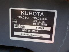 Kubota M8540 Tractor with FEL (Location: Haigslea, QLD) - 18
