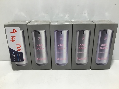 Bulk Pack - 5 x MissGuided Chill Babe Eau De Parfum 80ml Spray