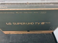 LG Super UHD 4K AI ThinQ TV 55" 55SM8600PTA - 2