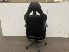 Bathurst Racer High Back Chair Black - 3