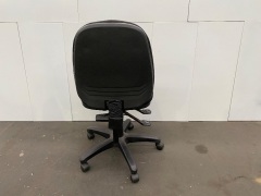 Typist chair no arms black - 3