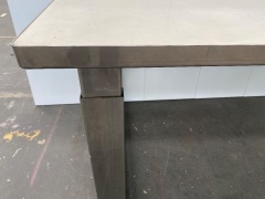 Limited Edition Heavy Duty Industrial Style Steel Desk (Dark Grey) 1810 L x 900W - 2