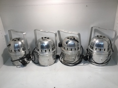 Bulk Lot - 4 x Industrial Theater Stage Lights