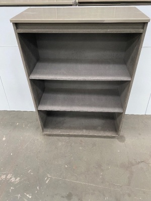 Limited Edition Industrial Design Office Shelves or Shop Display (Steel feature top) 900W x 1280 H x 420 D