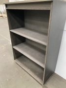 Limited Edition Industrial Design Office Shelves or Shop Display (Steel feature top) 900W x 1280 H x 420 D - 2