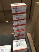 Approximately 88 assorted boxes of syringes or needle caps - 7